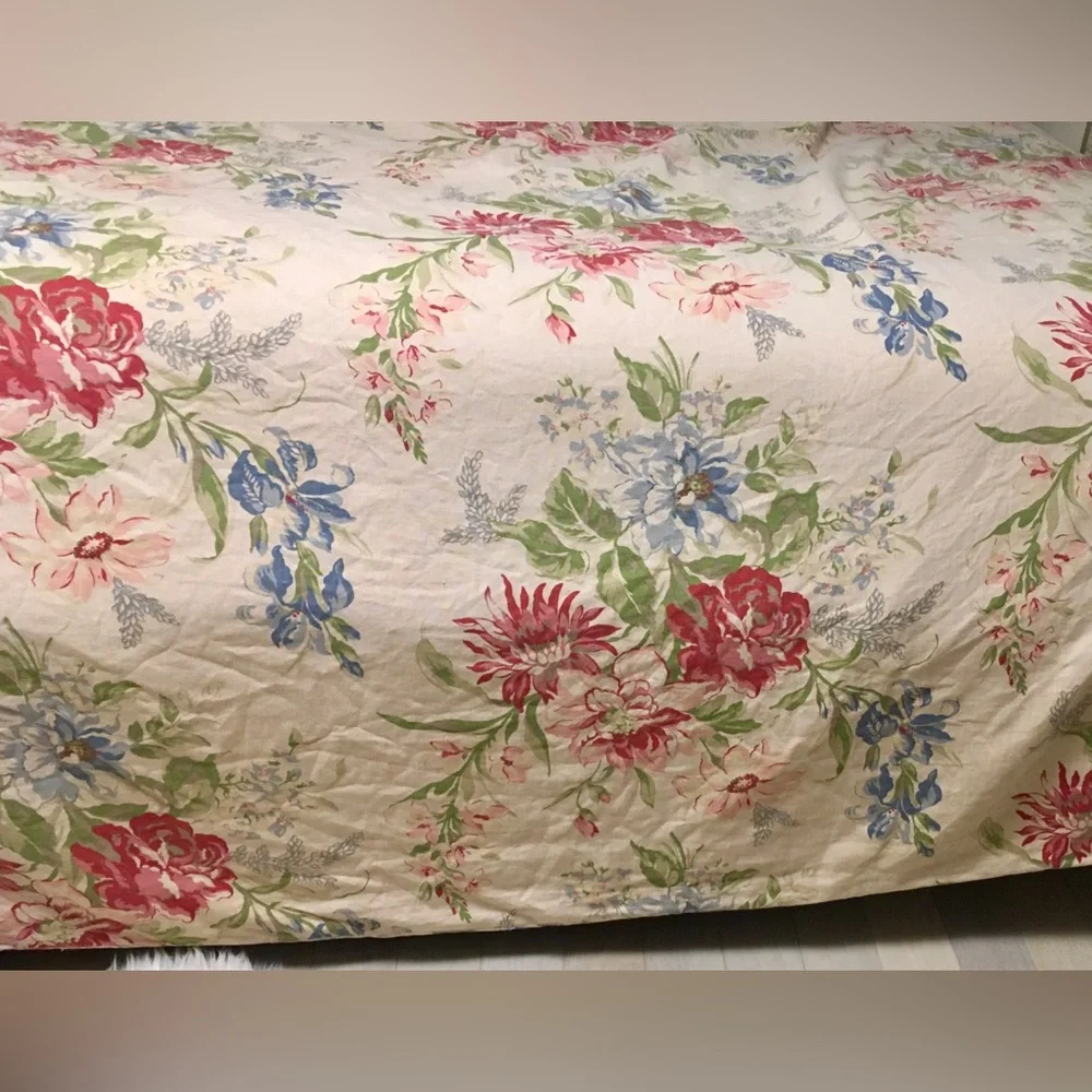 Pottery Barn Marla Floral design duvet cover